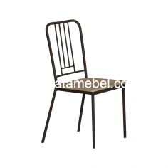 Dining Chair  - Siantano STK 004 / Brown, Natural (Min. 4 Unit)